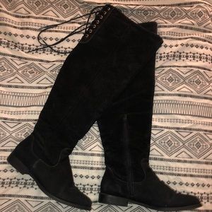 Black Knee High boots
